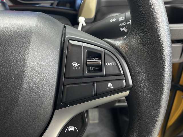 スズキ ハスラー HYBRID G 秋田県 2024(令6)年 0.5万km アクティブイエロー/ガンメタリック2トーン 4WD/セーフティサポート　/社外SDナビ　/　　CD/DVD/BT/フルセグTV/バックカメラ　/レーダークルーズコントロール　/LEDオートライト　/前席シートヒーター　/純正15インチアルミホイール　/オートマチックハイビーム　/アイドリングストップ/レーンキープアシスト/スマートキー　/ETC