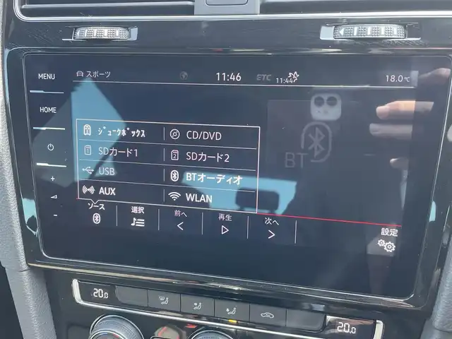 フォルクスワーゲン ゴルフ ＧＴＩ パフォーマンス 福岡県 2020(令2)年 3.6万km 黒 ・純正メモリナビ/（CD/DVD/BT/USB/SD/AUX）/・Apple car play/・Android Auto/・Mirror Link/・バックカメラ/・ETC2.0/・デジタルメータークラスター/・ブラインドスポットモニター/・ACC/・パークアシスト/・レーンキープアシスト/・オートホールド/・革巻きステアリング/・パドルシフト/・ステアリングスイッチ/・LEDヘッドライト/・オートライト/・フォグライト前後/・純正フロアマット/・純正19インチAW