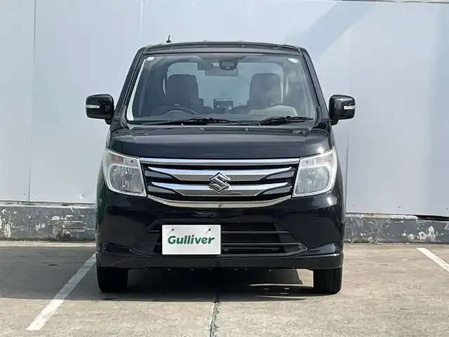 スズキ ワゴンＲ FZ 青森県 2015(平27)年 3.6万km ブルーイッシュブラックパール3 AIS評価4点/ワンオーナー/4WD/社外ポータブルナビ/純正カーオーディオ/【AM/FM/CD/AUX】/ドライブレコーダー/プリクラッシュブレーキ/横滑り防止機能/D席シートヒーター/アイドリングストップ/ヘッドライトレベライザー/ステアリングスイッチ/純正14インチAW/社外AWスタッドレスタイヤ積込/取扱説明書/保証書