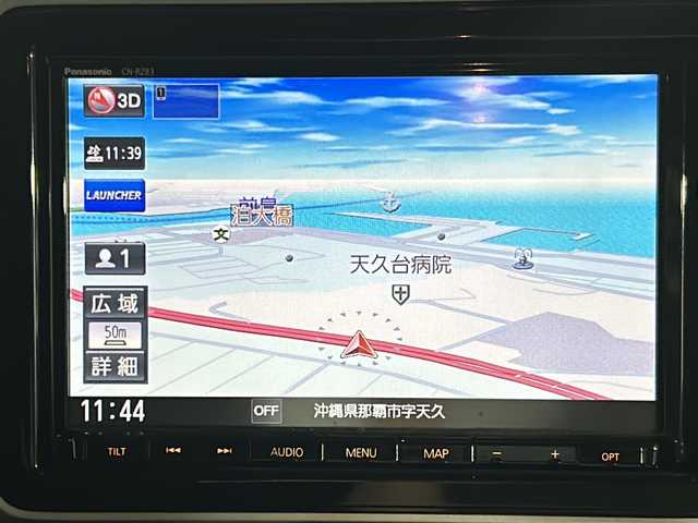 スズキ スペーシア カスタム HYBRID XS 沖縄県 2018(平30)年 3.4万km ブリスクブルーM ワンオーナー/禁煙車/純正SDナビ/CD/DVD/SD/BT/フルセグ/バックカメラ/ビルトインETC/スズキセーフティサポート/デュアルセンサーブレーキサポート/レーンキープアシスト/コーナーセンサー/横滑り防止装置/アイドリングストップ/両側パワースライドドア/D席シートヒーター/オートマチックハイビーム/LEDヘッドライト/オートライト/純正15インチAW/純正フロアマット/プッシュスタート/スマートキー/保証書/取扱説明書
