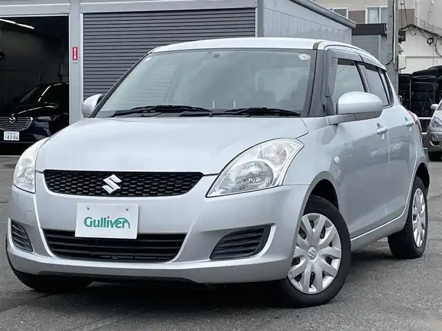 スズキ スイフト XG 道央・札幌 2012(平24)年 8.9万km スターシルバーメタリック ４WD/純正ディスプレイオーディオ（CL82KD）/AM/FM/CD/AUX/バックカメラ/ETC/前席シートヒーター/プッシュスタート/スマートキー/ハロゲンヘッドライト/ヘッドライトレベライザー/電動格納ミラー/ヒーテッドドアミラー/ウィンカーミラー/純正フロアマット/ドアバイザー