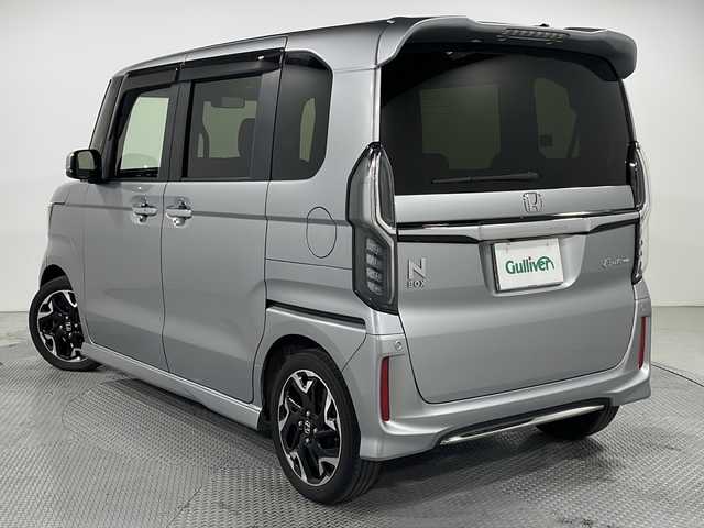 ホンダ Ｎ ＢＯＸ カスタム G EX ターボ ホンダセンシング 広島県 2018(平30)年 4.2万km ルナシルバーM 純正8型ナビ/両側パワースライドドア/バックカメラ/ハーフレザーシート/パドルシフト/ホンダセンシング/・衝突軽減ブレーキ/・レーンキープアシスト/・アダプティブクルーズコントロール/・オートハイビーム/・誤発進抑制機能/LEDヘッドランプ/純正15インチAW/ETC/ドライブレコーダー
