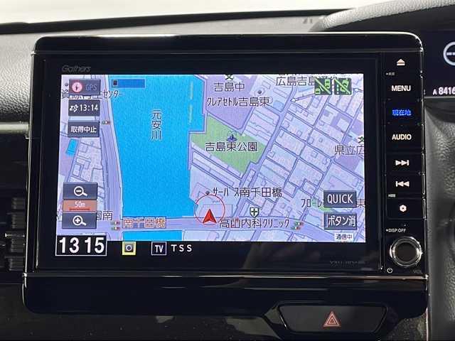 ホンダ Ｎ ＢＯＸ カスタム G EX ターボ ホンダセンシング 広島県 2018(平30)年 4.2万km ルナシルバーM 純正8型ナビ/両側パワースライドドア/バックカメラ/ハーフレザーシート/パドルシフト/ホンダセンシング/・衝突軽減ブレーキ/・レーンキープアシスト/・アダプティブクルーズコントロール/・オートハイビーム/・誤発進抑制機能/LEDヘッドランプ/純正15インチAW/ETC/ドライブレコーダー
