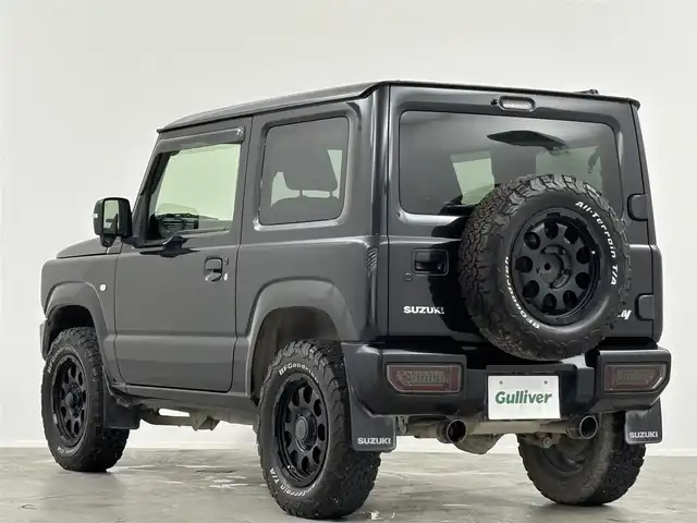 スズキ ジムニー XC 埼玉県 2021(令3)年 2.8万km ブルーイッシュブラックパール3 純正８型ナビ　フルセグ　ＢＴ　ＤＶＤ　クルーズコントロール　前席シートヒーター　ビルトインＥＴＣ　ショウワガレージ１６インチＡＷ＆フロントグリル　ロッソモデロ２本出しマフラー　ＦＲバンパー純正色塗装