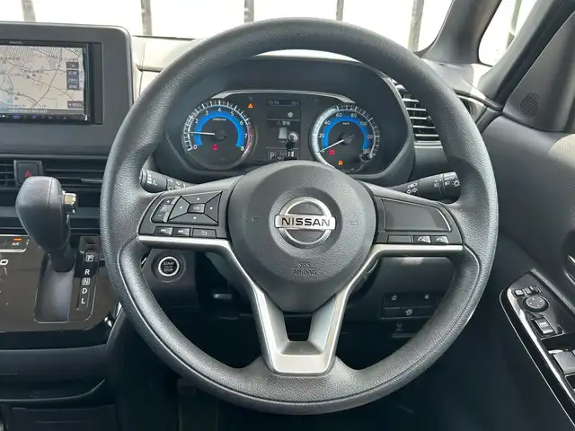 日産 ルークス ハイウェイスター X 大阪府 2023(令5)年 1.5万km ホワイトパール 社外ナビ/   TV/CD/Bluetooth/全方位モニター/衝突軽減ブレーキ/横滑り防止装置/コーナーセンサー/片側パワースライドドア/アイドリングストップ/ステアリングスイッチ/純正14インチアルミホイール/純正フロアマット/プッシュスタート/スマートキー/ＥＴＣ/ＬＥＤ/禁煙車