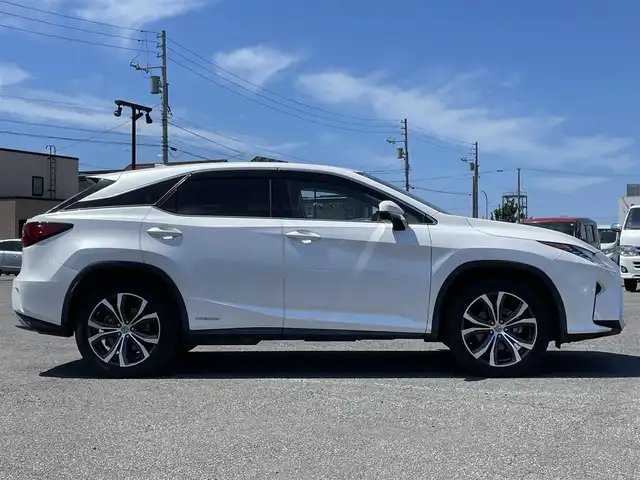 レクサス ＲＸ 450h バージョンL 道央・札幌 2016(平28)年 9万km ソニッククォーツ ４WD/純正SDナビ/AM/FM/CD/DVD/BT/フルセグ/ブルーレイ/ETC/全方位カメラ/プッシュスタート/MTモード付AT/100V充電/アイドリングストップ/AAC/クルーズコントロール/ステアリングスイッチ/コーナーセンサー