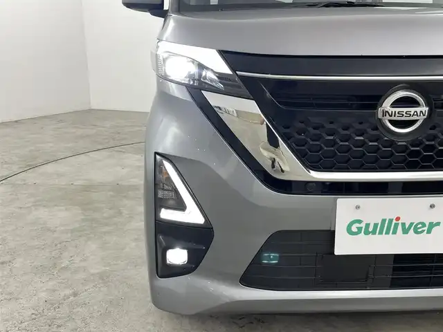 日産 ルークス HWS X プロパイロットED 福島県 2020(令2)年 4.9万km チタニウムグレーメタリック 360°セーフティアシスト/・インテリジェント エマージェンシーブレーキ/・インテリジェント FCW（前方衝突予測警報）/・インテリジェント LI（車線逸脱防止支援システム）/　　　　　　　　　　　　　　　　　　+LDW（車線逸脱警報）/・踏み間違い衝突防止アシスト/・RCTA（後退時車両検知警報）/・ハイビームアシスト/・インテリジェント クルーズコントロール/・標識検知機能/・インテリジェント アラウンドビューモニター/プロパイロット/・セーフティーシールド/純正ナビ　型式：MJ119D-W/・フルセグ/CD/SD/USB/AUX/Bluetooth/両側パワースライドドア/ＬＥＤヘッドライト/・オートライト/・LEDフォグランプ/ステアリングスイッチ/電子パーキング/・オートブレーキホールド/プッシュスタート/・アイドリングストップ/・スマートキー/フロアマット/ドアバイザー/ウィンカーミラー/純正14インチAW/保証書/記録簿