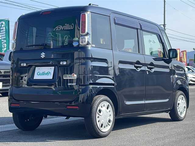 スズキ スペーシア HYBRID G 香川県 2018(平30)年 5.1万km ブルーイッシュブラックパール3 社外ナビ/フルセグTV/ETC/両側スライドドア/コーナーセンサー/車線逸脱/衝突軽減ブレーキ/オートライト