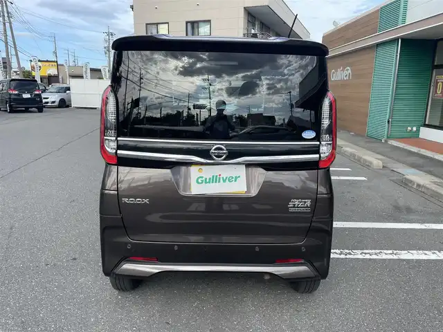日産 ルークス HWS Gターボ プロパイロットED 長野県 2020(令2)年 7.7万km アッシュブラウンM 純正ナビ（FM/AM、BT、IPOD、AUX）/バックカメラ、全方位モニター/フルセグテレビ/アイドリングストップ/前席シートヒーター/横滑り防止装置/ハンズフリー/両側パワースライドドア/前後コーナーセンサー/衝突軽減システム/ダブルサイドエアバック/カーテンエアバック/LEDオートライト/純正フロアマット/純正１５AW/革ステアリング/保証書、取扱説明書