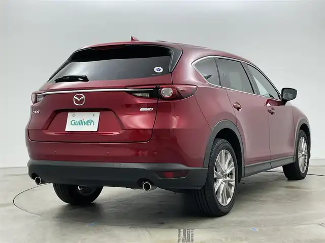 マツダ ＣＸ－８ XD プロアクティブ 岡山県 2018(平30)年 5.1万km ソウルレッドクリスタルM 全方位モニター/純正ナビ/地デジ/DVD/CD/USB/Bluetooth/アルパインフリップダウンモニター/レーダークルーズコントロール/前後ドライブレコーダー/ETC/LEDヘッドライト/シートヒーター /オートライト /衝突軽減ブレーキ/パワーシート/MTモード付き/純正フロアマット/BSM/ヘッドアップディスプレイ/ステアリングヒーター/純正アルミホイール/プッシュスタート /スマートキー/新車保証書/取扱説明書/スペアキー×１