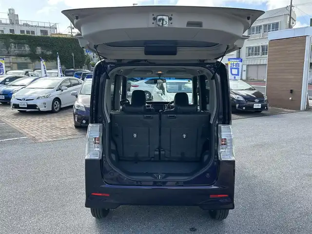 ダイハツ タント カスタム X トップED SA 沖縄県 2014(平26)年 5.5万km ナイトシャドーパープルクリスタルM (株)IDOMが運営する【じしゃロンコザ店】の自社ローン対象車両になります。こちらは現金ご利用時の価格です。自社ローンご希望の方は別途その旨お申付け下さい。/純正ナビ　/ＴＶ　/Ｂｌｕｅｔｏｏｔｈ接続　/ＣＤ再生　/片側パワースライドドア　/横滑り防止装置　/衝撃軽減ブレーキ　/純正フロアマット　/オートライト　/ＬＥＤライト　/プッシュスタート　/スマートキー