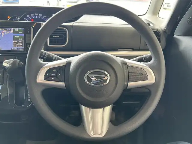 ダイハツ タント カスタム X トップED SA 沖縄県 2014(平26)年 5.5万km ナイトシャドーパープルクリスタルM (株)IDOMが運営する【じしゃロンコザ店】の自社ローン対象車両になります。こちらは現金ご利用時の価格です。自社ローンご希望の方は別途その旨お申付け下さい。/純正ナビ　/ＴＶ　/Ｂｌｕｅｔｏｏｔｈ接続　/ＣＤ再生　/片側パワースライドドア　/横滑り防止装置　/衝撃軽減ブレーキ　/純正フロアマット　/オートライト　/ＬＥＤライト　/プッシュスタート　/スマートキー