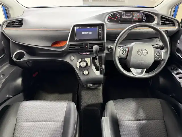 トヨタ シエンタ G 大阪府 2018(平30)年 2.3万km コバルトブルーメタリック 後期モデル 純正ナビTV 360カメラ 両側パワースライドドア 衝突軽減ブレーキ レーンアシスト オートハイビーム スマートキー プッシュスタート アイドリングストップ オートエアコン ETC