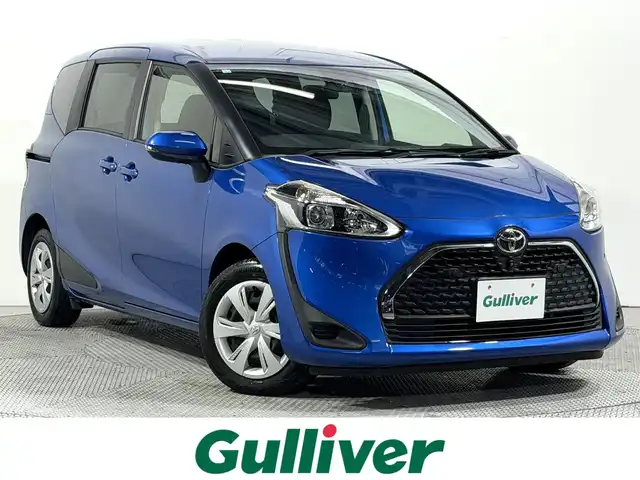 トヨタ シエンタ G 大阪府 2018(平30)年 2.3万km コバルトブルーメタリック 後期モデル 純正ナビTV 360カメラ 両側パワースライドドア 衝突軽減ブレーキ レーンアシスト オートハイビーム スマートキー プッシュスタート アイドリングストップ オートエアコン ETC