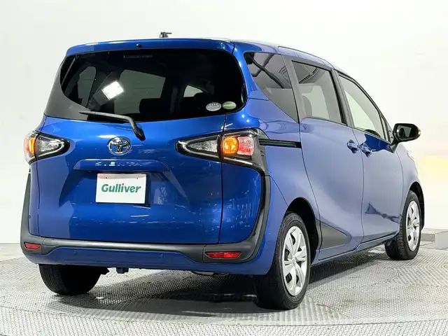 トヨタ シエンタ G 大阪府 2018(平30)年 2.3万km コバルトブルーメタリック 後期モデル 純正ナビTV 360カメラ 両側パワースライドドア 衝突軽減ブレーキ レーンアシスト オートハイビーム スマートキー プッシュスタート アイドリングストップ オートエアコン ETC