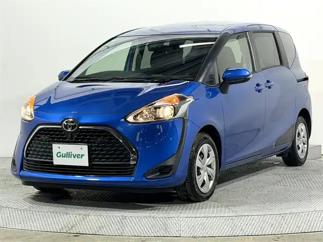 トヨタ シエンタ G 大阪府 2018(平30)年 2.3万km コバルトブルーメタリック 後期モデル 純正ナビTV 360カメラ 両側パワースライドドア 衝突軽減ブレーキ レーンアシスト オートハイビーム スマートキー プッシュスタート アイドリングストップ オートエアコン ETC