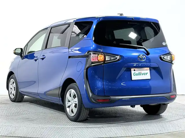 トヨタ シエンタ G 大阪府 2018(平30)年 2.3万km コバルトブルーメタリック 後期モデル 純正ナビTV 360カメラ 両側パワースライドドア 衝突軽減ブレーキ レーンアシスト オートハイビーム スマートキー プッシュスタート アイドリングストップ オートエアコン ETC