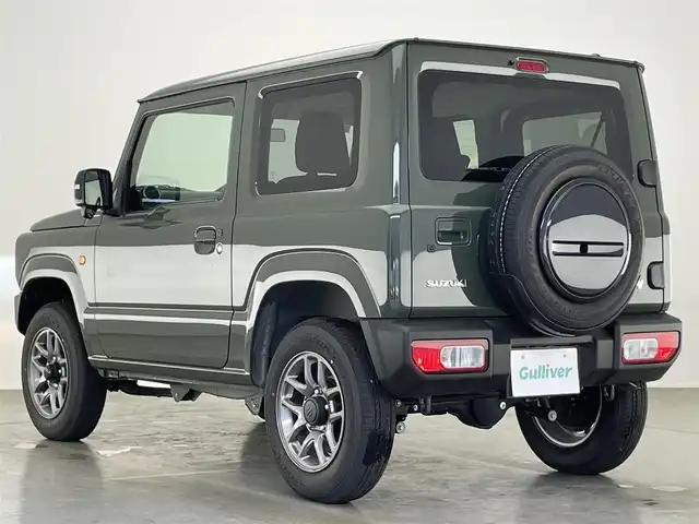 スズキ ジムニー XC 愛知県 2024(令6)年 0.1万km ジャングルグリーン 純正ナビ　フルセグＴＶ　Ｂｌｕｅｔｏｏｔｈ　デジタルインナーミラー　エマージェンシーブレーキ　衝突軽減　車線逸脱　コーナーセンサー　ＬＥＤオートライト　フォグ　電動パーキング　ＢＳＭ　ＥＴＣ　禁煙車