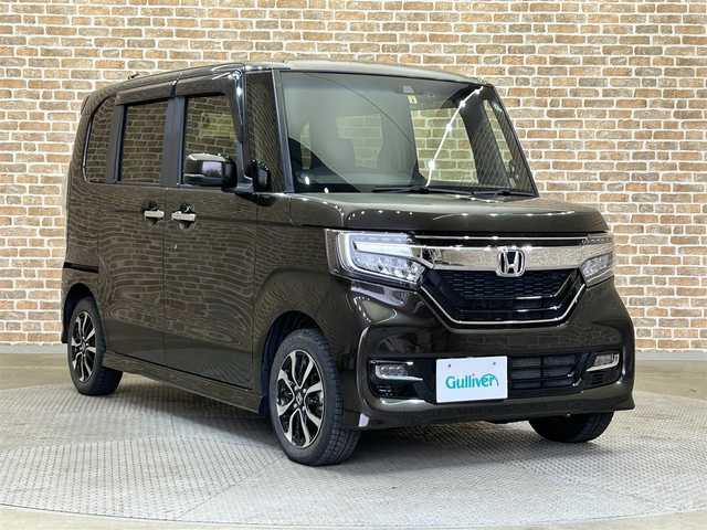 ホンダ Ｎ ＢＯＸ カスタム G L ターボ ホンダセンシング 岩手県 2020(令2)年 4.7万km プレミアムグラマラスブロンズP 純正メモリナビ/AM/FM/CD/DVD/Bluetooth/フルセグTV/バックカメラ/ビルトインETC/ドライブレコーダー/両側パワースライドドア/パドルシフト/レーダークルーズコントロール/衝突被害軽減ブレーキ/レーンキープアシスト/横滑り防止装置/コーナーセンサー/アイドリングストップ/シートヒーター/オートライト/LEDヘッドライト/フォグランプ/スマートキー/プッシュスタート/電動格納ミラー/純正14インチAW/純正フロアマット/ドアバイザー