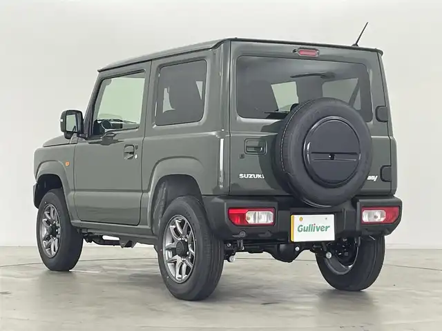 スズキ ジムニー XC 群馬県 2025(令7)年 0.1万km未満 ジャングルグリーン 届出済未使用車　登録時走行距離11km/スズキセーフティサポート/・デュアルセンサーブレーキサポート/・車線逸脱警報機能/・ふらつき警報機能/・先行車発進お知らせ機能/・ハイビームアシスト/・標識認識/クルーズコントロール/前席シートヒーター/LEDヘッドライト/フォグランプ/純正16インチアルミホイール/ダウンヒルアシストコントロール/プッシュスタート/スマートキー