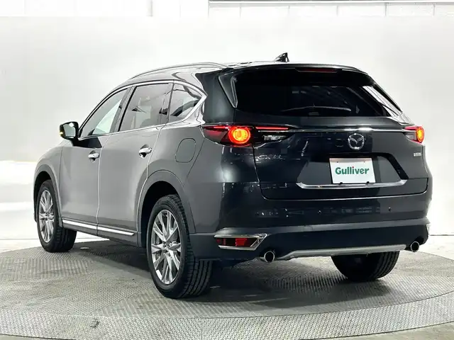 マツダ ＣＸ－８ XD Lパッケージ 大阪府 2018(平30)年 2.8万km マシーングレープレミアムM 純正ナビＴＶ　バックカメラ　全方位カメラ　ＥＴＣ　ドラレコ　シートヒーター　ハンドルヒーター　衝突軽減　レーダークルコン　クリアランスソナー　コーナーセンサー　パワーシート　革シート　オートエアコン