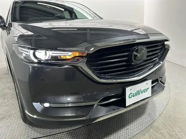マツダ ＣＸ－８ XD Lパッケージ 大阪府 2018(平30)年 2.8万km マシーングレープレミアムM 純正ナビＴＶ　バックカメラ　全方位カメラ　ＥＴＣ　ドラレコ　シートヒーター　ハンドルヒーター　衝突軽減　レーダークルコン　クリアランスソナー　コーナーセンサー　パワーシート　革シート　オートエアコン