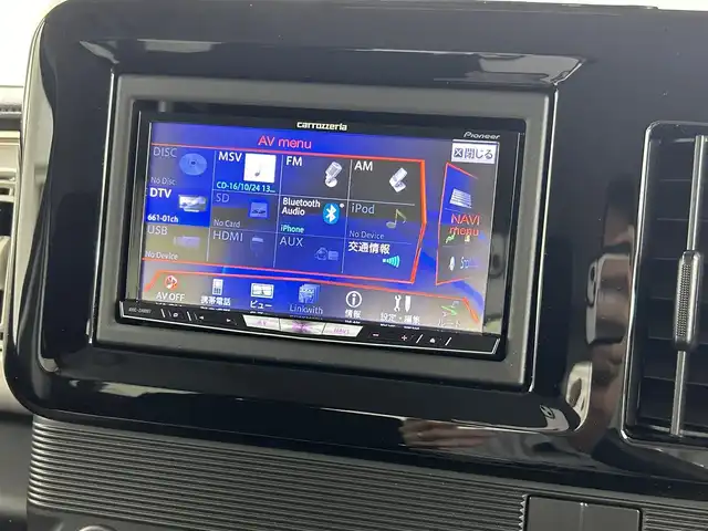 スズキ ワゴンＲ スマイル HYBRID S 茨城県 2023(令5)年 0.9万km ピュアホワイトパール/ブラック2トーン 社外ナビ/フルセグ/衝突被害軽減ブレーキ/車線逸脱抑制装置/オートマチックハイビーム/クリアランスソナー/両側電動スライドドア/ETC/シートヒーター/スマートキー
