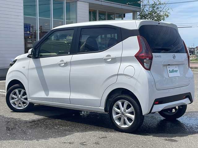 日産 デイズ X 秋田県 2022(令4)年 2万km ホワイトパール ４WD/スペアキー/バックカメラ/ETC/運助ヒートシーター/前方ドライブレコーダー/Bluetooth