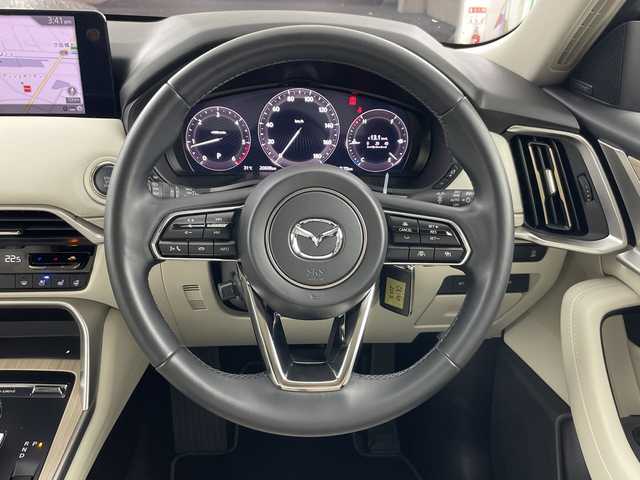 マツダ ＣＸ－６０ XD エクスクルーシブモード 愛知県 2023(令5)年 2.1万km プラチナクォーツメタリック パノラマルーフ/ワンオーナー　/純正12.3インチナビ　/フルセグＴＶ/Bluetooth/全方位カメラ/ＨＤＭＩ/おくだけ充電/BOSEサウンドシステム/ビルトインＥＴＣ/白革シート　/シートベンチレーション　/ステアリングヒーター/サンルーフ/パワーバックドア　/メモリーシート　/ＨＵＤ　/ＢＳＭ　/レーンキープ　/レーダークルコン　/誤発進抑制