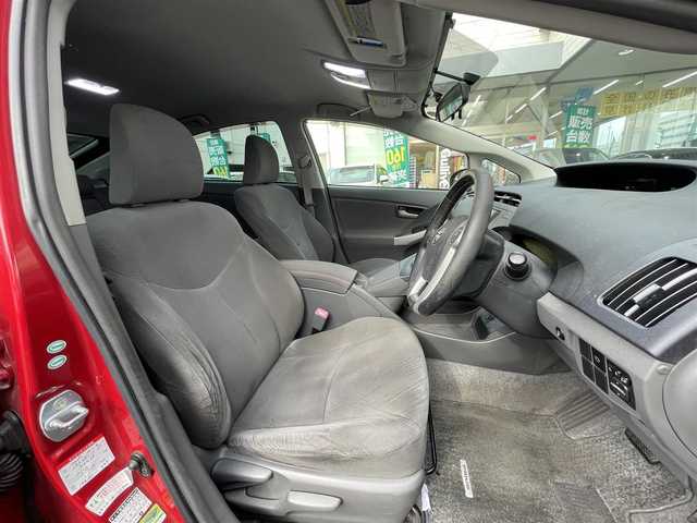 トヨタ プリウス S ツーリングセレクション 岡山県 2010(平22)年 19.8万km レッドマイカメタリック 登録時走行距離198099km/純正SDナビ/(AM/FM/DISC/BT/TV)/ビルトインETC/バックカメラ/プッシュスタート/スマートキー/パワーステアリング/パワーウィンドウ/クリアランスソナー/純正17インチアルミホイール/記録簿/保証書/取扱説明書