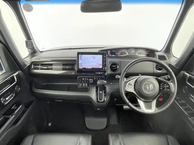 ホンダ Ｎ ＢＯＸ カスタム G EX ターボ ホンダセンシング 千葉県 2018(平30)年 2.4万km クリスタルブラックパール ホンダセンシング/●衝突軽減ブレーキ〈CMBS〉/●誤発進抑制機能/●後方誤発進抑制機能/●歩行者事故低減ステアリング/●路外逸脱抑制機能/●ACC〈アダプティブ・クルーズ・コントロール〉/●LKAS〈車線維持支援システム〉/●オートハイビーム/●先行車発進お知らせ機能/●標識認識機能/純正ナビ/フルセグTV　BT AM FM CD DVD/バックカメラ/両側電動スライドドア/ETC