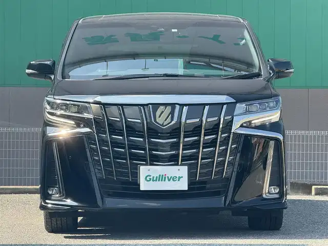 トヨタ アルファード S タイプゴールド 千葉県 2020(令2)年 3.3万km ブラック 純正メモリナビ（AM/FM/CD/DVD/Bluetooth）/フルセグTV/両側パワースライドドア/パワーバックドア/レーダークルーズコントロール/前後ドライブレコーダー/バックカメラ/LEDヘッドライト/フォグライト/オートマチックハイビーム/オートライト/純正アルミホイール/純正フロアマット/ETC2.0/ハーフレザーシート