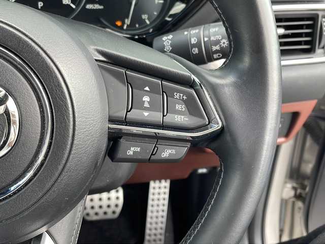 マツダ ＣＸ－８ XD エクスクルーシブモード 福岡県 2022(令4)年 5万km プラチナクォーツメタリック 純正ナビ/（Bカメラ、TV、Bluetooth、DVD、CD、AM、PM）/全方位カメラ/サンルーフ/BOSEサウンド/レザーシート/パワーシート/シートメモリ機能/シートヒーター/エアシート/ステアリングヒーター/電動リアゲート/ヘッドアップディスプレイ/BSM/ETC/ドラレコ/サンシェード/置くだけ充電/アイドリングストップ/車線逸脱警報/クリアランスソナー/ルーフレール/LEDヘッドライト/プッシュスタート/スマートキー/スペアキー/保証書/取扱説明書/ワンオーナー