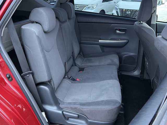 トヨタ プリウス α S ツーリングセレクション 茨城県 2013(平25)年 3.6万km レッドマイカメタリック 社外メモリナビ【AVIC-MRZ09】/(地デジTV・CD・DVD・BT・ラジオ再生)/クルーズコントロール/バックカメラ/ETC/オートライト/LEDヘッドライト/純正17inアルミホイール/純正フロアマット/スマートキー/デジタルインナーミラー