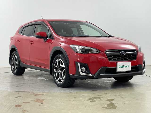 スバル インプレッサ ＸＶ 2．0i－S アイサイト 道央・札幌 2017(平29)年 3.4万km ピュアレッド ・４WD / アイサイト/・衝突被害軽減ブレーキ/・レーダークルーズコントロール/・ブラインドスポットモニタリング/・純正ディーラーOPナビ/・DVD.CD.SD.Bluetooth/・バックカメラ /・LEDライト/オートハイビーム/・X-MODE/・前後ドライブレコーダー/・ハーフレザーシート/・運転席/助手席パワーシート/・ETC