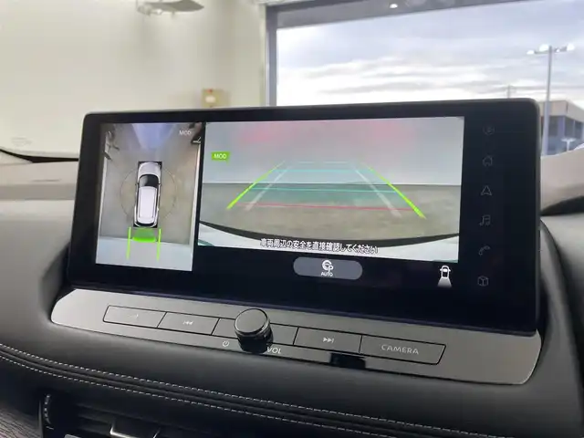 日産 エクストレイル G e－4ORCE 埼玉県 2025(令7)年 0.2万km ブリリアントホワイトパール/スーパーブラック 2トーン プロパイロット　純正１２．３インチナビ　アラウンドビューモニター　ＢＳＩ　ビルトインＥＴＣ２．０　インテリジェントルームミラー　ステアリングヒーター　シートヒーター　ワイヤレス充電　メモリシート　ＴＶ