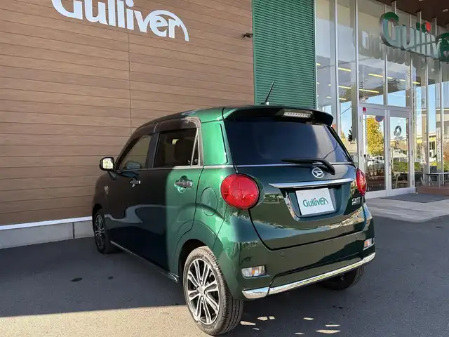 ダイハツ キャスト スタイル G ターボ VS SAⅢ 埼玉県 2023(令5)年 1.6万km ダークエメラルドマイカ 登録時15292km/ワンオーナー/ターボ車/スマートアシスト3/　・衝突回避支援ブレーキ（車両・歩行者）/　・誤発進抑制制御機能（前方・後方）/　・先行車発進お知らせ/　・車線逸脱警報機能/　・オートハイビーム/純正メモリーナビ【NMZL-W730】/　・フルセグTV（走行時視聴可能）/　・CD/DVD再生/　・HDMI/USB端子/　・Bluetooth接続/　・SDミュージックサーバー/　・パノラマモニター（全周囲カメラ）/　・ナビ連動ドライブレコーダー/MOMO革巻きステアリング/アイドリングストップ/前席シートヒーター/純正15インチAW/LEDヘッドライト/LEDフォグライト/プッシュスタート/スマートキー×2/オートエアコン/ドアバイザー/保証書/取扱説明書/ナビ取扱説明書/ディーラー記録簿（R6.R7）/