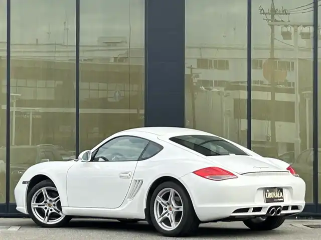 ポルシェ ケイマン 石川県 2010(平22)年 5.6万km パール 社外ナビ/　Bluetooth・AM/FM・CD・DVD/フルセグTV/ETC/シートヒーター/アンチロック・ブレーキ・システム/横滑り防止装置/HIDヘッドライト/純正アルミホイール