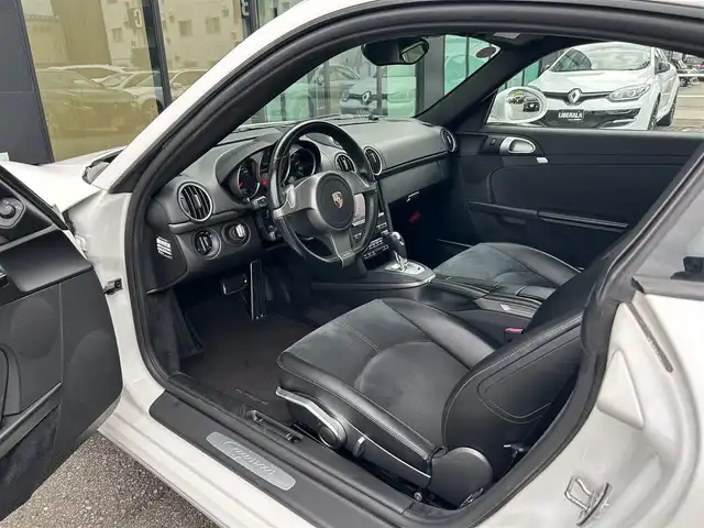 ポルシェ ケイマン 石川県 2010(平22)年 5.6万km パール 社外ナビ/　Bluetooth・AM/FM・CD・DVD/フルセグTV/ETC/シートヒーター/アンチロック・ブレーキ・システム/横滑り防止装置/HIDヘッドライト/純正アルミホイール