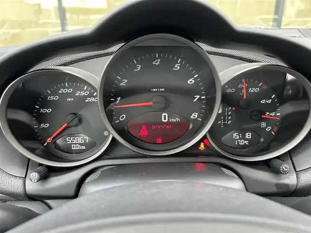 ポルシェ ケイマン 石川県 2010(平22)年 5.6万km パール 社外ナビ/　Bluetooth・AM/FM・CD・DVD/フルセグTV/ETC/シートヒーター/アンチロック・ブレーキ・システム/横滑り防止装置/HIDヘッドライト/純正アルミホイール