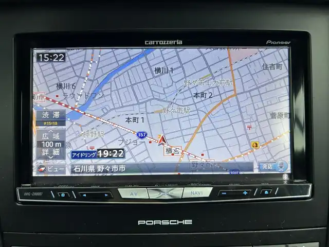 ポルシェ ケイマン 石川県 2010(平22)年 5.6万km パール 社外ナビ/　Bluetooth・AM/FM・CD・DVD/フルセグTV/ETC/シートヒーター/アンチロック・ブレーキ・システム/横滑り防止装置/HIDヘッドライト/純正アルミホイール