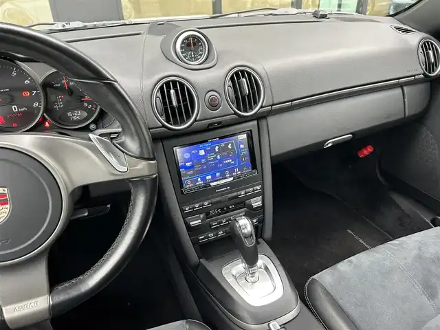 ポルシェ ケイマン 石川県 2010(平22)年 5.6万km パール 社外ナビ/　Bluetooth・AM/FM・CD・DVD/フルセグTV/ETC/シートヒーター/アンチロック・ブレーキ・システム/横滑り防止装置/HIDヘッドライト/純正アルミホイール