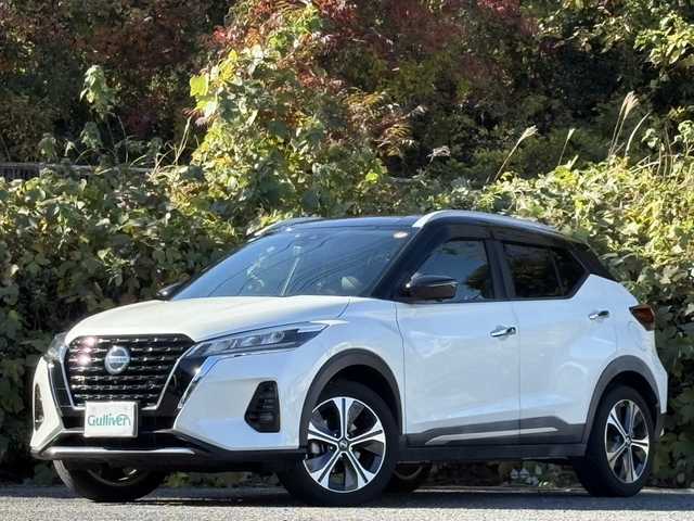 日産 キックス X 大分県 2021(令3)年 3.5万km ブリリアントホワイトパール/ピュアブラック 2トーン プロパイロット/エマジェンシーブレーキサポート/スマートルームミラー/ハーフレザーシート/純正メモリーナビ/アラウンドビューモニター/アダプティブクルーズコントロール/ビルトインETC/リアソナー/純正LEDヘッドライト/オートライトコントロール/スマートキー/エンジンプッシュスタート