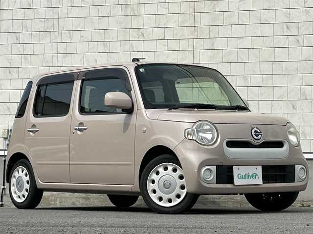 ダイハツ ミラ ココア X 山形県 2015(平27)年 8.7万km ココアベージュマイカメタリック 禁煙車/純正オーデイオ/・CD/AM/FM/アイドリングストップ/盗難防止装置/ハロゲンヘッドライト/電動格納ドアミラー/純正フロアマット/純正ドアバイザー/ダブルエアバッグ/スマートキー/ETC/取扱説明書/保証書/ダブルエアバッグ