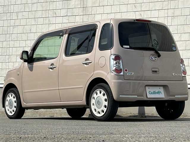 ダイハツ ミラ ココア X 山形県 2015(平27)年 8.7万km ココアベージュマイカメタリック 禁煙車/純正オーデイオ/・CD/AM/FM/アイドリングストップ/盗難防止装置/ハロゲンヘッドライト/電動格納ドアミラー/純正フロアマット/純正ドアバイザー/ダブルエアバッグ/スマートキー/ETC/取扱説明書/保証書/ダブルエアバッグ