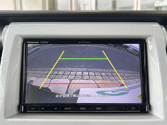 スズキ ハスラー X 沖縄県 2017(平29)年 8.5万km クールカーキPM パナソニック製ナビ(ストラーダ)/・FM/AM/・SD/・フルセグTV/・Bluetooth/・Memory Music/・CD/DVD/主要装備/・ＥＴＣ/・運転席＋助手席シートヒーター/・バックカメラ/・ステアリングスイッチ/・デュアルカメラブレーキサポート/・アイドリングストップ/・横滑り防止装置/・ＨＩＤヘッドライト/・フォグランプ/・スマートキー/・プッシュスタート/・純正15インチアルミ