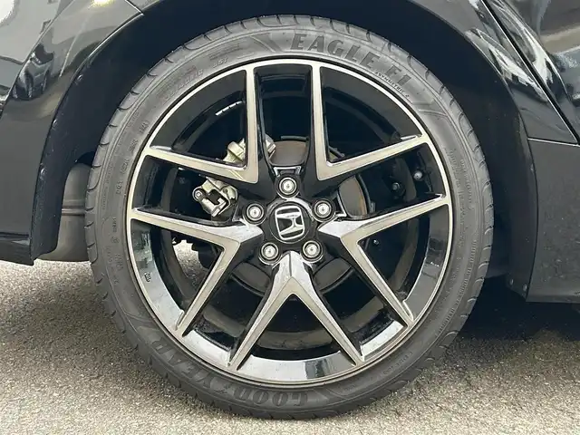 ホンダ シビック EX 静岡県 2023(令5)年 1.5万km クリスタルブラックパール HondaSENSING/純正コネクトナビ/　AM FM Bluetooth USB AppleCarPlay AndroidAuto/フルセグTV/バックモニター/前後方ドライブレコーダー/LEDオートヘッドランプ/レーダークルーズコントロール/ハーフレザーシート/シートヒーター(前席)/ワイヤレス充電/フロントロアスカート/ウイングスポイラー/ビルトインETC2.0/BOSEプレミアムサウンド/6速MT/パワーシート(前席)