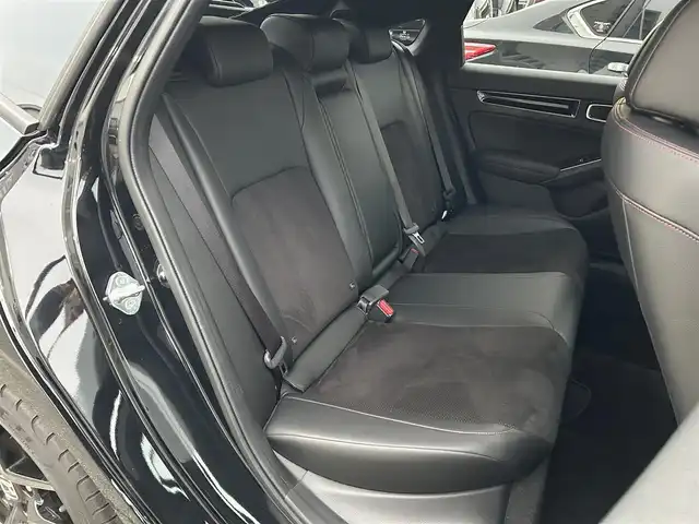 ホンダ シビック EX 静岡県 2023(令5)年 1.5万km クリスタルブラックパール HondaSENSING/純正コネクトナビ/　AM FM Bluetooth USB AppleCarPlay AndroidAuto/フルセグTV/バックモニター/前後方ドライブレコーダー/LEDオートヘッドランプ/レーダークルーズコントロール/ハーフレザーシート/シートヒーター(前席)/ワイヤレス充電/フロントロアスカート/ウイングスポイラー/ビルトインETC2.0/BOSEプレミアムサウンド/6速MT/パワーシート(前席)