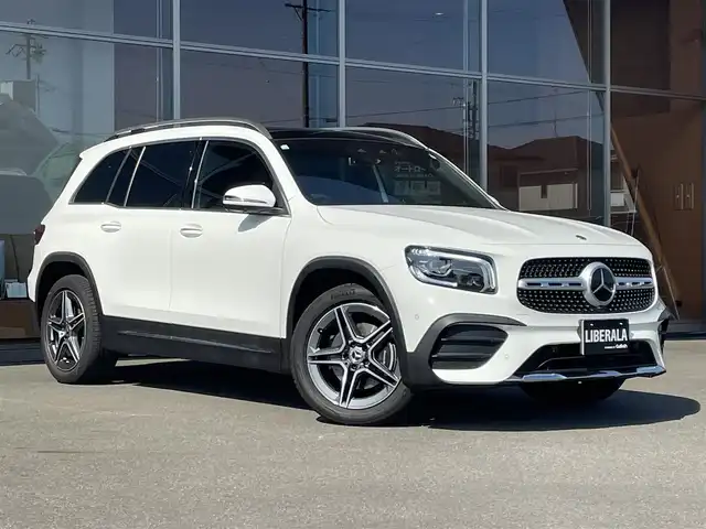 メルセデス・ベンツ ＧＬＢ２００ｄ AMGライン 岐阜県 2020(令2)年 1万km 白 レザーエクスクルーシブパッケージ/本革シート　/ナビゲーションパッケージ/ナビゲーション/テレビ機能/レーダーセーフティーパッケージ　/アクティブディスタンスアシスト・ディストロニック/アクティブブレーキアシスト/緊急回避補助システム/渋滞時緊急ブレーキ機能/アクティブブラインドスポットアシスト/アクティブレーンキーピングアシスト/アクティブステアリングアシスト/アクティブパーキングアシスト/レーダーセーフティーパッケージ　/サンルーフ　/アンビエントライト　/パワーシート　/シートヒーター　/電動リアゲート