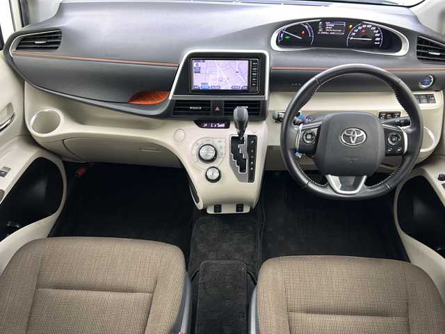 トヨタ シエンタ ハイブリッド G 宮城県 2017(平29)年 6.2万km ホワイトパールクリスタルシャイン Toyota Safety Sense /・プリクラッシュセーフティ/・レーンディパーチャーアラート/・オートマチックハイビーム/両側パワースライドドア/純正7インチSDナビ/・BT.CD.SD/バックカメラ/ワンセグTV/前席シートヒーター/ビルトインETC/ドライブレコーダー（F）/革巻きステアリング/ステアリングスイッチ/プッシュスタート/スマートキー/アイドリングストップ/純正ホイルキャップ/社外フロアマット/ドアバイザー/ハロゲンヘッドライト/横滑り防止